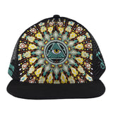 San Pedro Del Sol V3 Black Mesh Snapback Hat