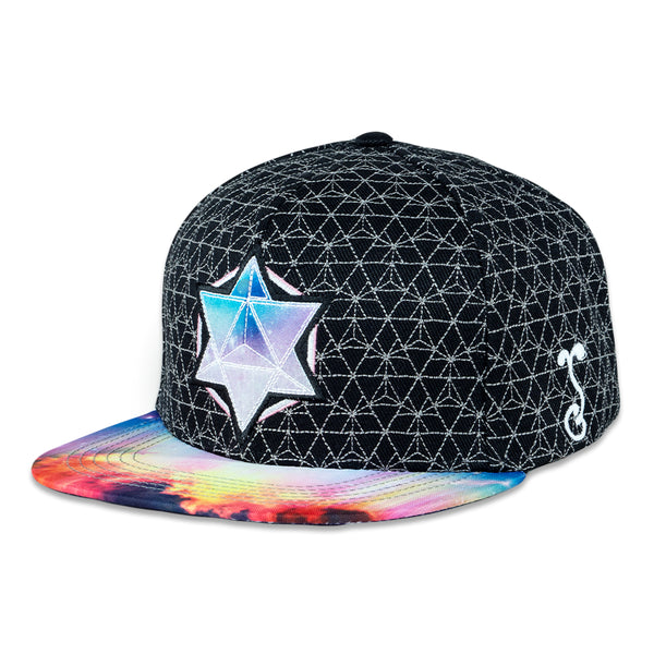LSD Nebula Black Snapback Hat
