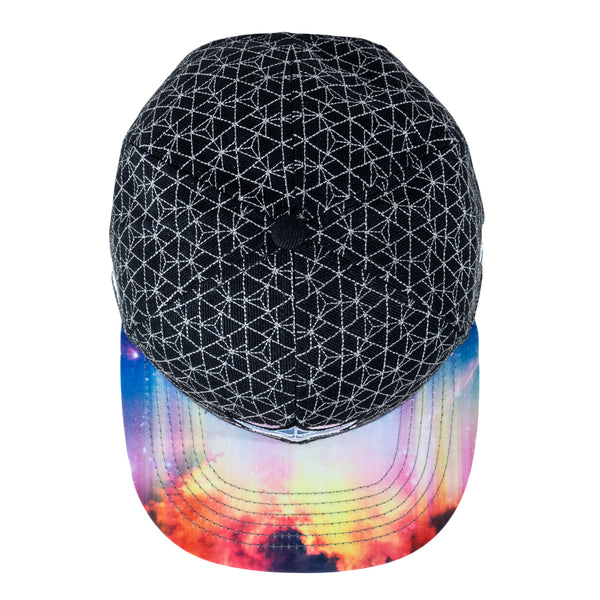 LSD Nebula Black Snapback Hat