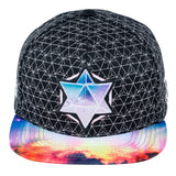 LSD Nebula Black Snapback Hat