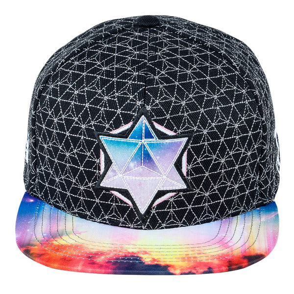 LSD Nebula Black Snapback Hat