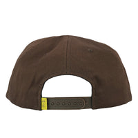 Grassroots Paw Print Brown Unstructured Snapback Hat