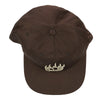 Grassroots Paw Print Brown Unstructured Snapback Hat