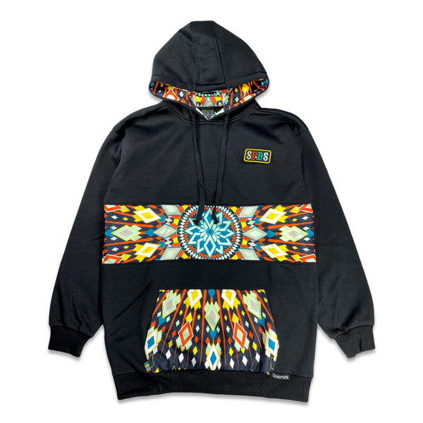 San Pedro Del Sol V3 Black Tall Pullover Hoodie