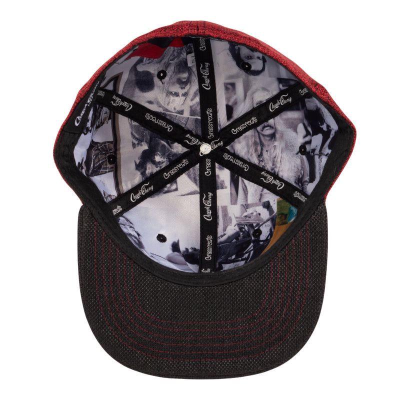 Cheech and Chong Red Script Fitted Hat