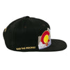Dabroots Clouds Black Snapback Hat