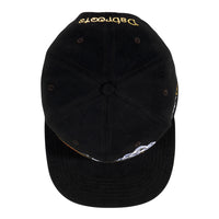 Dabroots Clouds Black Snapback Hat