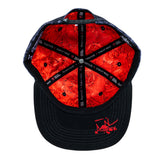 Stanley Mouse Easy Rider Never Summer Gray Rose Snapback Hat