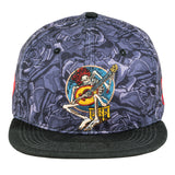 Stanley Mouse Easy Rider Never Summer Gray Rose Snapback Hat