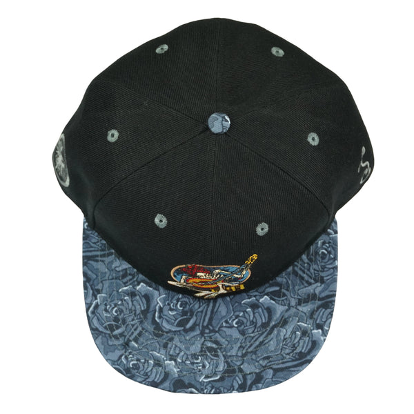 Stanley Mouse Easy Rider Never Summer Black Fitted Hat