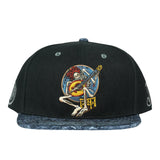 Stanley Mouse Easy Rider Never Summer Black Fitted Hat