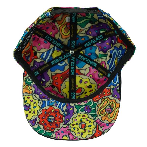 KGB Glass Donut Montage Snapback Hat
