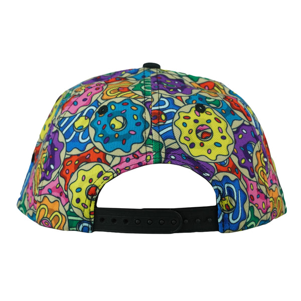 KGB Glass Donut Montage Snapback Hat