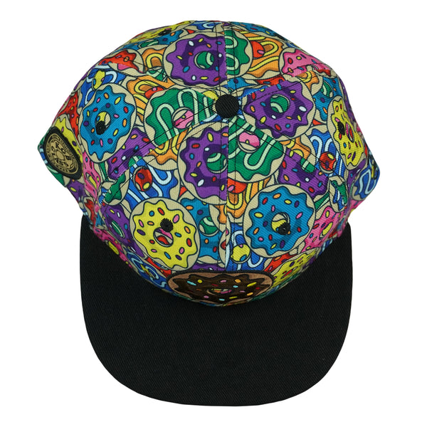 KGB Glass Donut Montage Snapback Hat