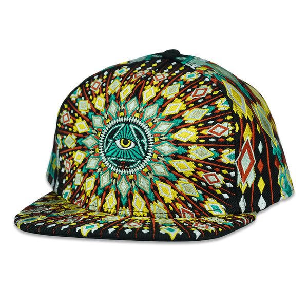 San Pedro Del Sol V3 Black Snapback Hat