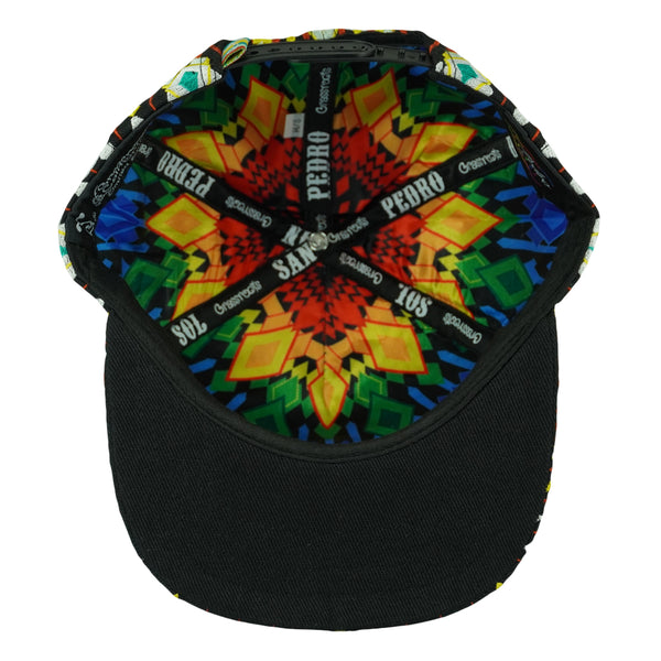 San Pedro Del Sol V3 Black Snapback Hat