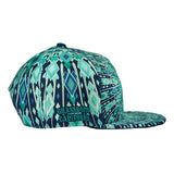 San Pedro Del Sol V3 Teal Snapback Hat