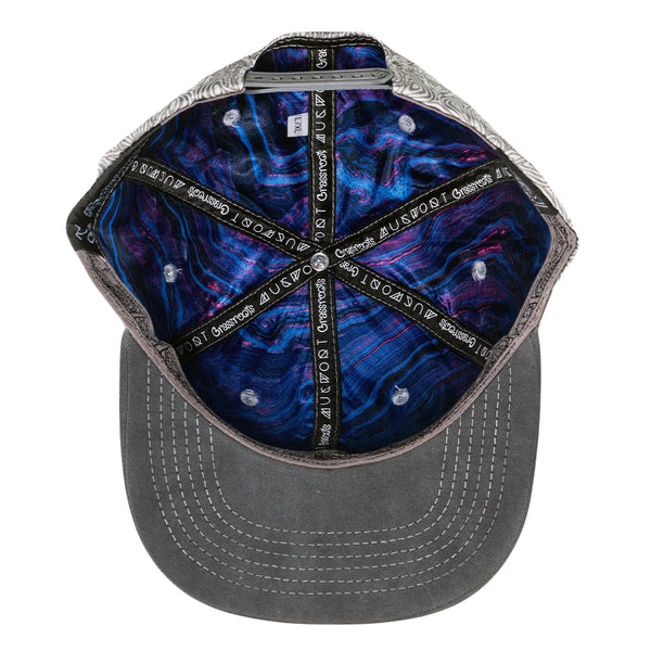 Mugwort Lemur Silver Snapback Hat