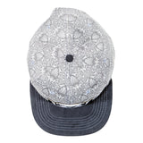Mugwort Lemur Silver Snapback Hat