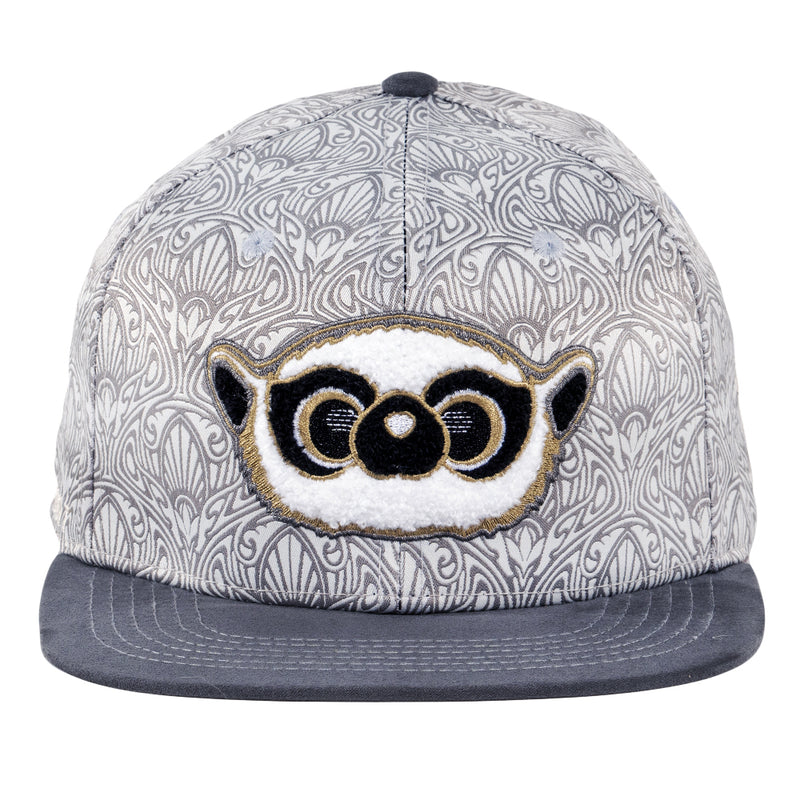 Mugwort Lemur Silver Snapback Hat