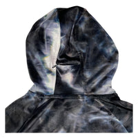 Equinox Howl Black Dye Velour Womens Pullover Hoodie