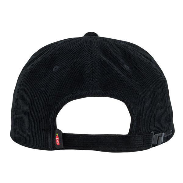 Pho 20 Black Corduroy Zipperback Hat