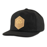 Grassroots Outdoors Black Snapback Hat