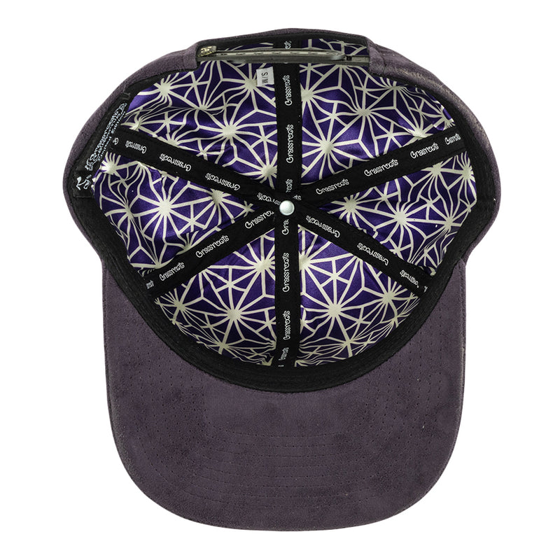 Royal Roots Purple Suede Pro Fit Snapback Hat