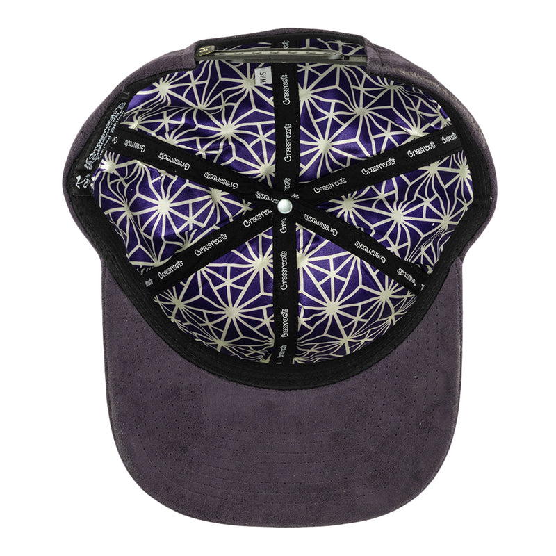 Royal Roots Purple Suede Pro Fit Snapback Hat