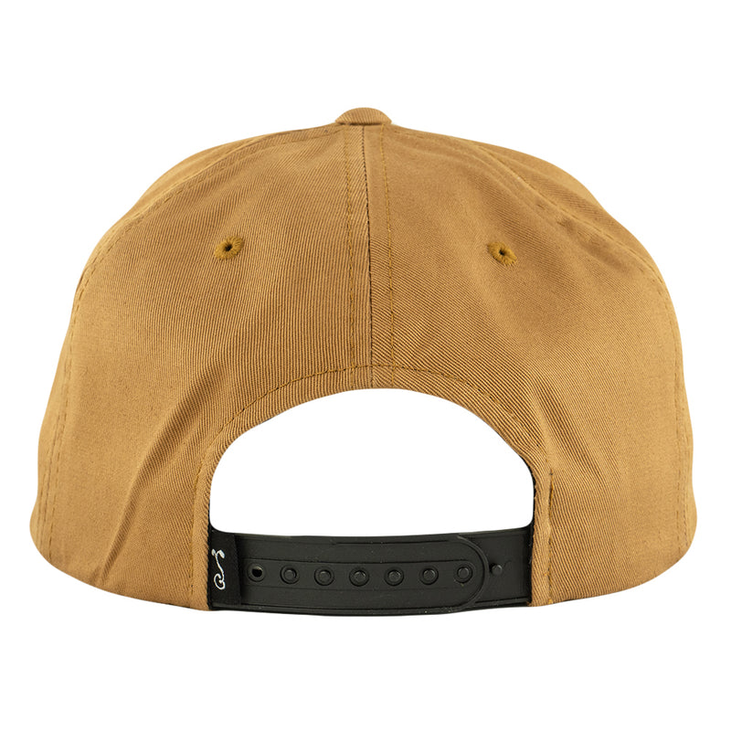 Grassroots Paw Print Tan Pro Fit Snapback Hat