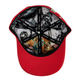 Cheech and Chong Script Red Dad Hat