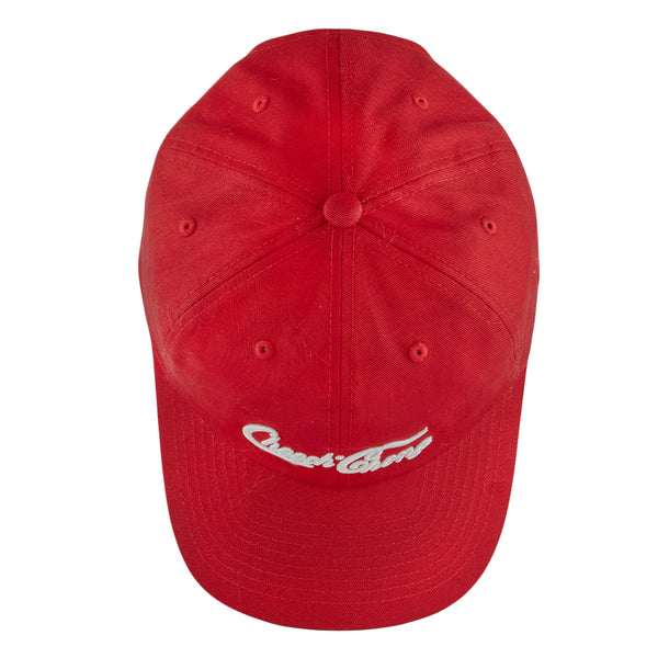 Cheech and Chong Script Red Dad Hat