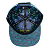 Jester Bear Blue Snapback Hat
