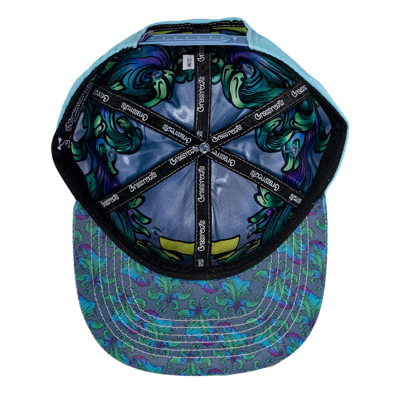 Jester Bear Blue Snapback Hat