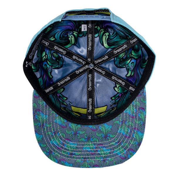 Jester Bear Blue Snapback Hat