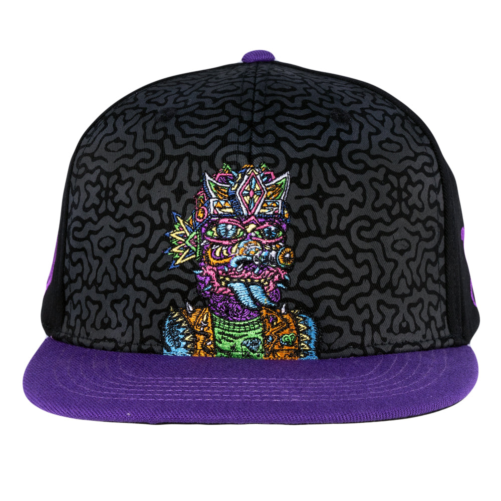 Chris Dyer Galaktic Gang Purple Snapback Hat