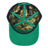 Kush Bear Black Unstructured Snapback Hat