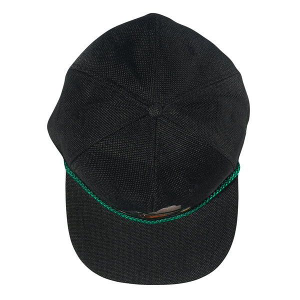 Bogey Bear Black Fitted Hat