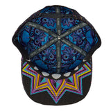 Night Owl Rainbow Vortex Snapback Hat