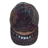 Night Owl Rainbow Vortex Snapback Hat