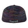 Night Owl Rainbow Vortex Fitted Hat