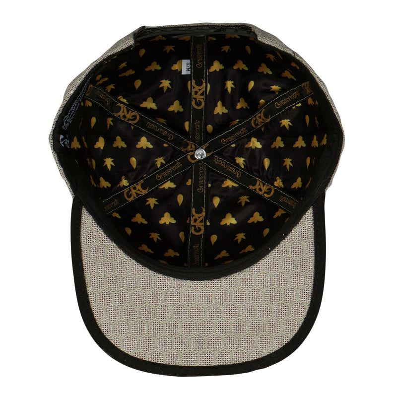 BeeSlick Molecule Tan Snapback Hat