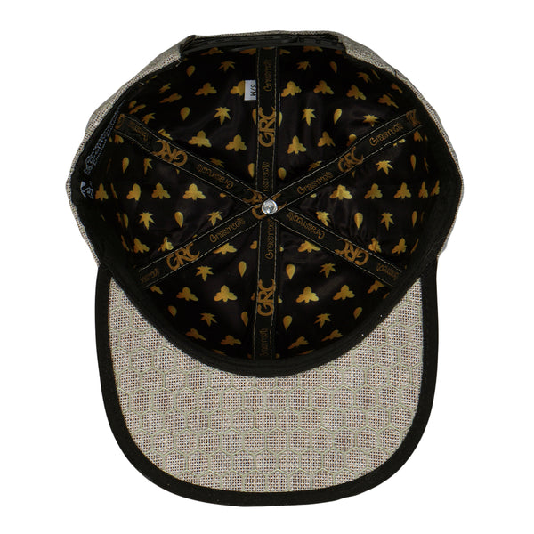 BeeSlick Molecule Tan Snapback Hat