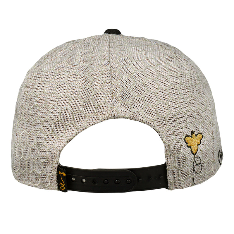 BeeSlick Molecule Tan Snapback Hat