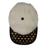 BeeSlick Molecule Tan Snapback Hat