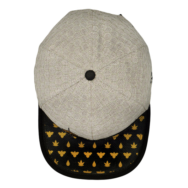 BeeSlick Molecule Tan Snapback Hat