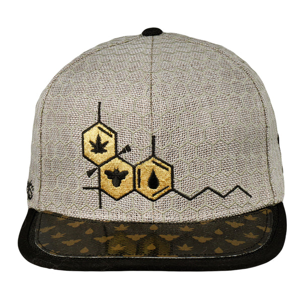 BeeSlick Molecule Snapback Hat