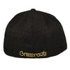 BeeSlick Molecule Black Fitted Hat