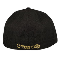 BeeSlick Molecule Black Fitted Hat