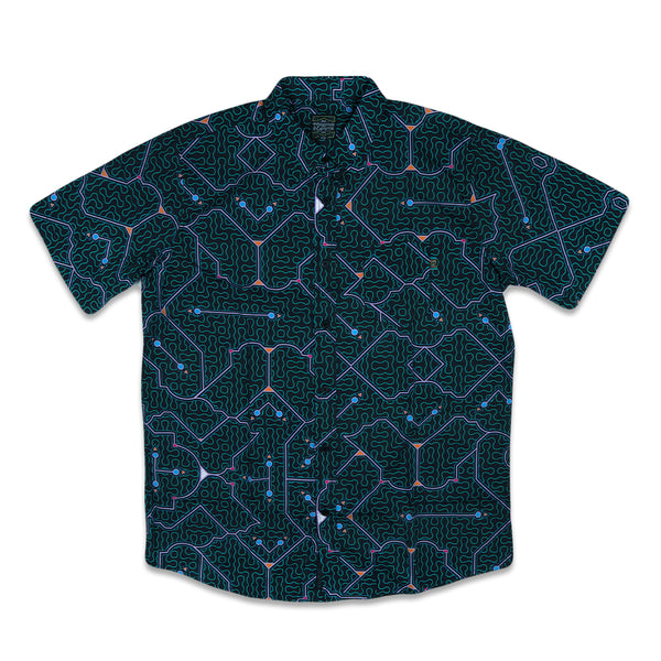 Shipibo Black Button Up Shirt